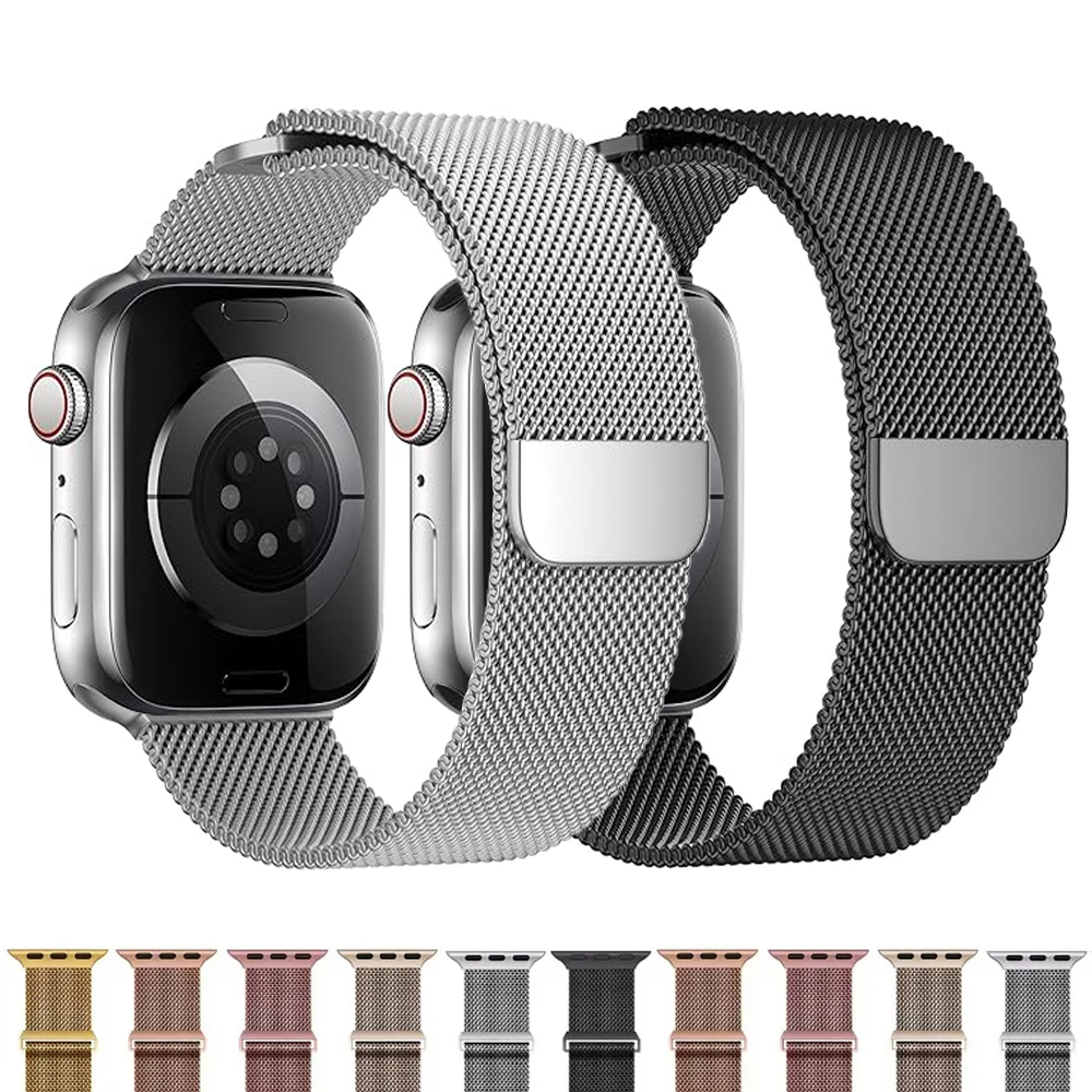 Milanese Loop Magnetic - Tali Magnetik untuk Apple Watch Band