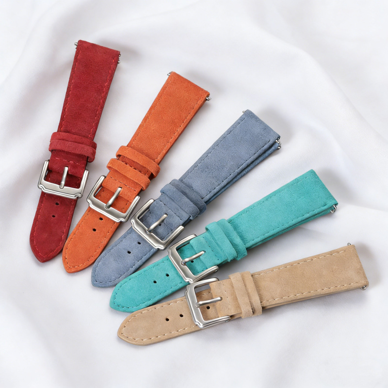 Suede Strap Watch - Tali Jam Tangan Kulit Suede Lepas