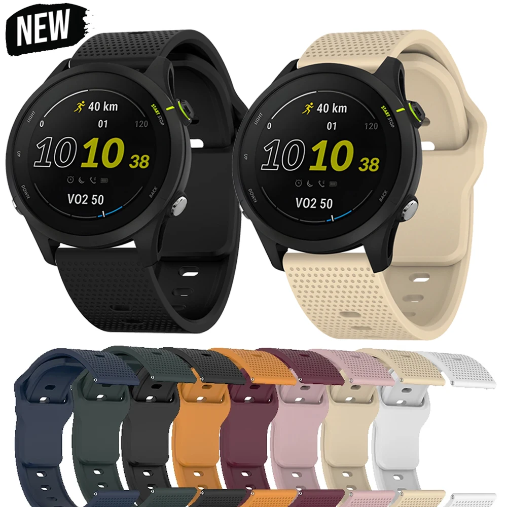 Silicone Watch Band 22Mm - Tali jam silikon 20mm 22mm untuk