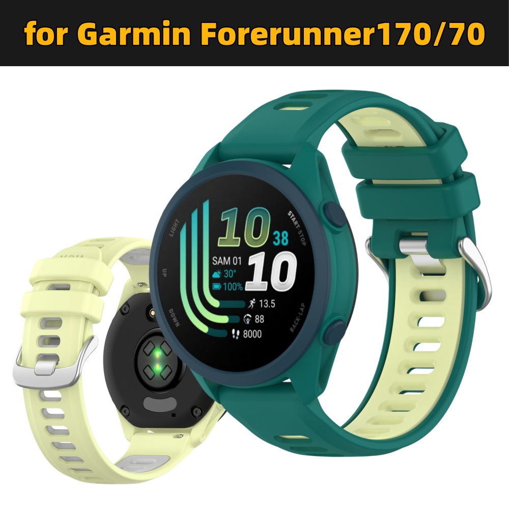 Tali Jam Tangan Olahraga Silik - Silicone Watch Band 22Mm ulasan dan harga