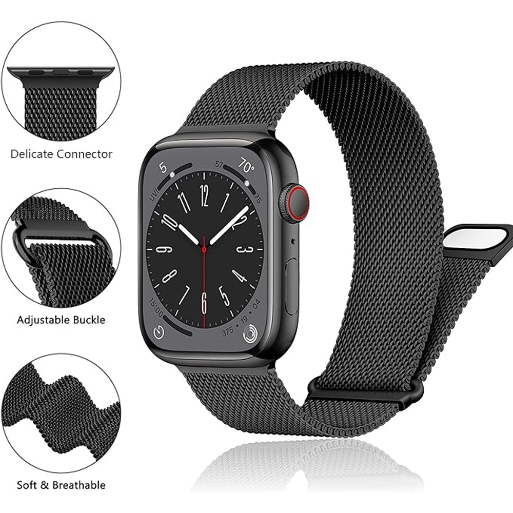 Tali Magnetik untuk Apple Watc - Milanese Loop Magnetic ulasan dan harga