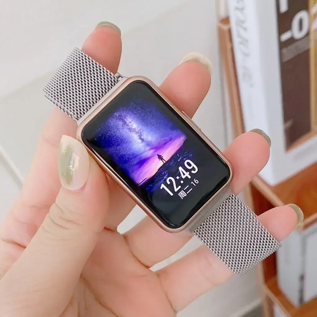 Gelang Milanese untuk jam tang - Milanese Loop Magnetic ulasan dan harga