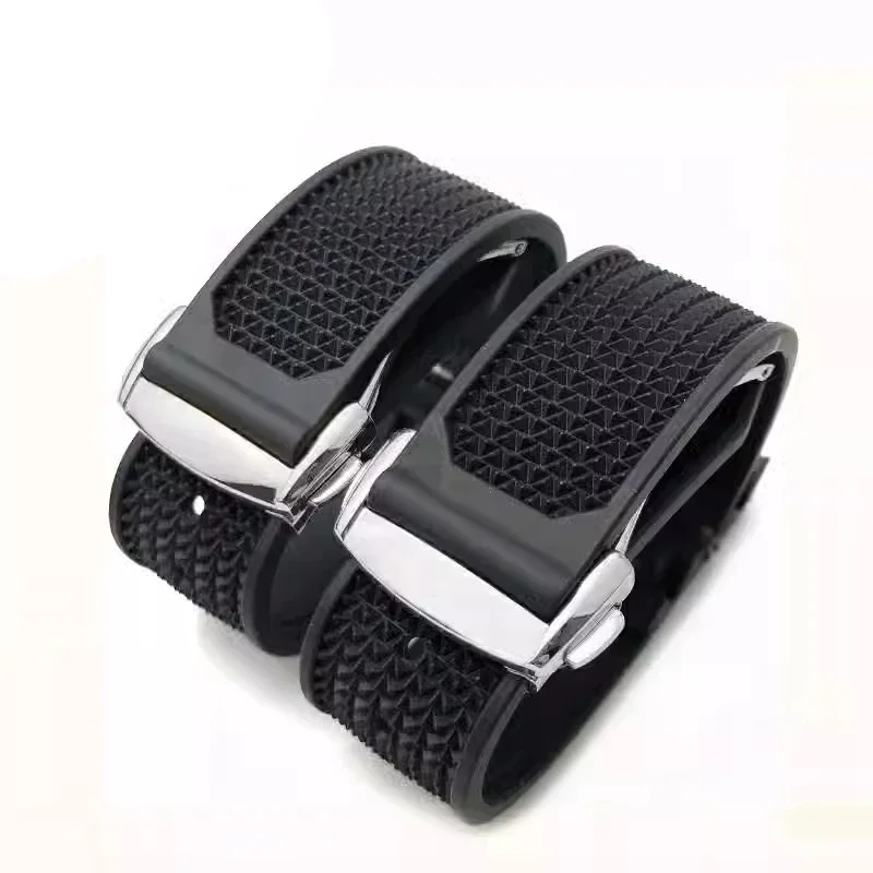 Gelang Jam Silikon Karet untuk - Omega Watch Seamaster ulasan dan harga