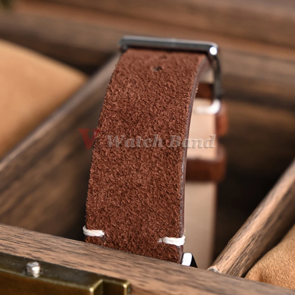 Gelang kulit anak sapi 14mm 16 - Suede Strap Watch ulasan dan harga