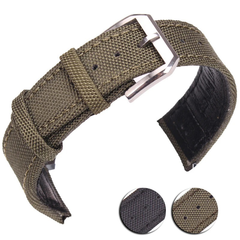 Tali jam tangan kulit asli nil - Nato Strap Nylon ulasan dan harga