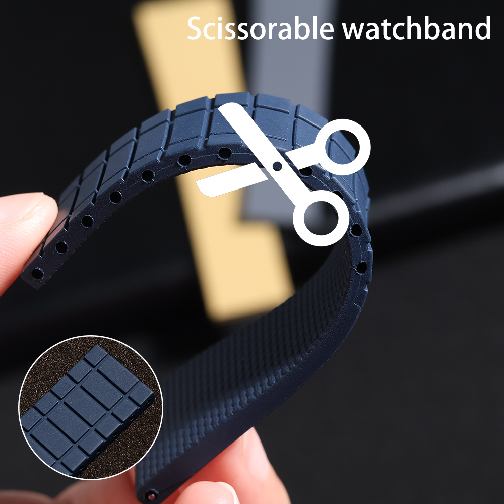 Tali Jam Tangan Karet FKM Desa - Suede Strap Watch ulasan dan harga