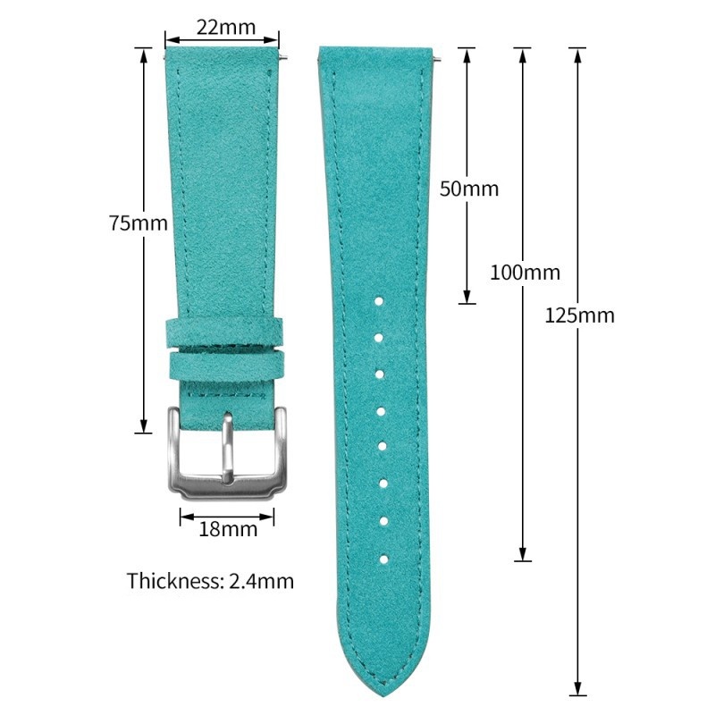 Tali Jam Tangan Kulit Suede Le - Suede Strap Watch ulasan dan harga