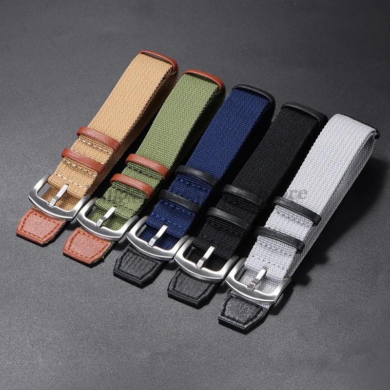 Tali Kulit Tambalan Nilon Kanv - Nato Strap Nylon ulasan dan harga