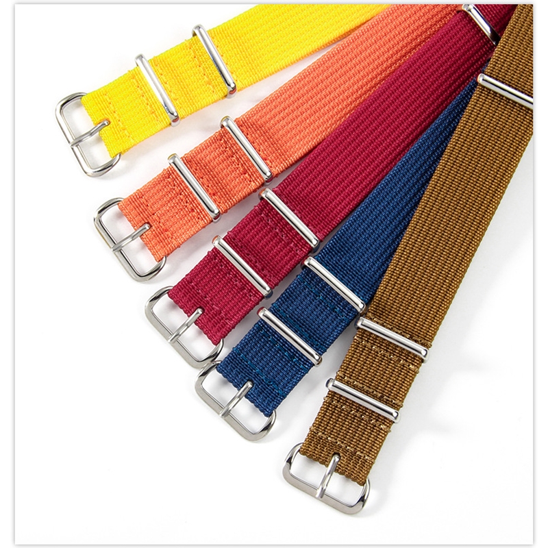 18 20 22Mm untuk Seiko Samsung - Nato Strap Nylon ulasan dan harga