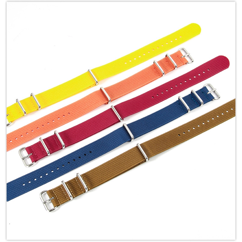 18 20 22Mm untuk Seiko Samsung - Nato Strap Nylon ulasan dan harga