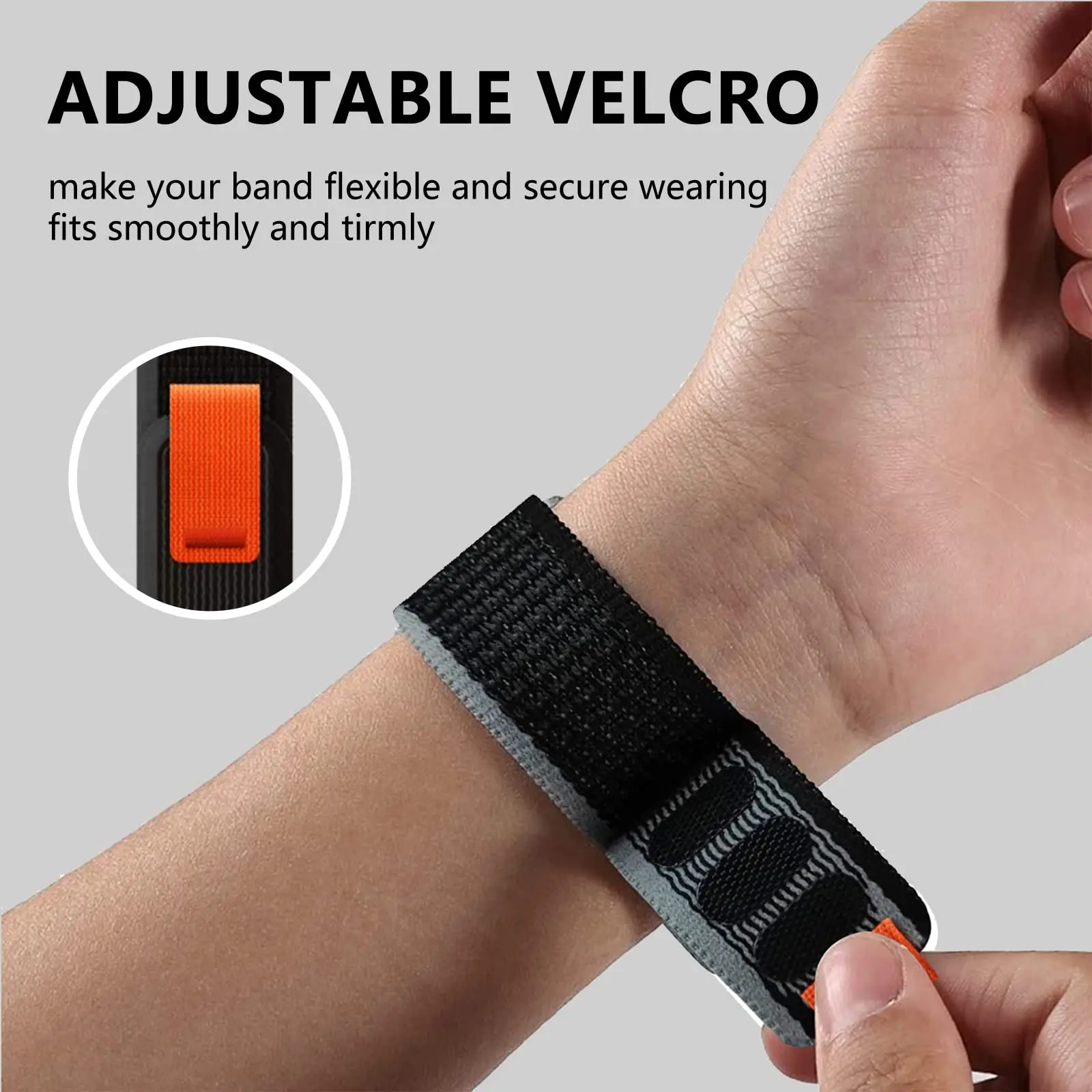 Tali Gelang Trail Loop 20/22mm - Sport Loop Velcro ulasan dan harga