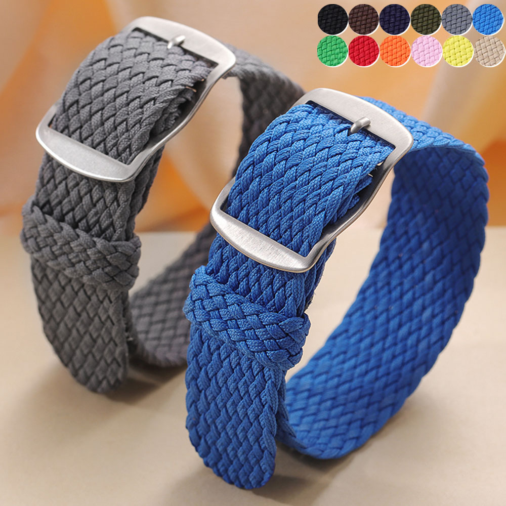 Tali Jam Tangan Kain Nylon Ten - Perlon Strap Woven ulasan dan harga
