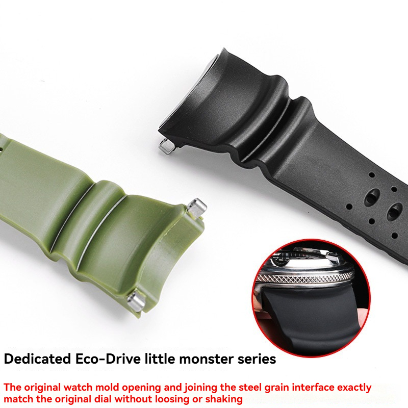 Tali Jam Tangan Karet Tahan Ai - Citizen Watch Promaster ulasan dan harga