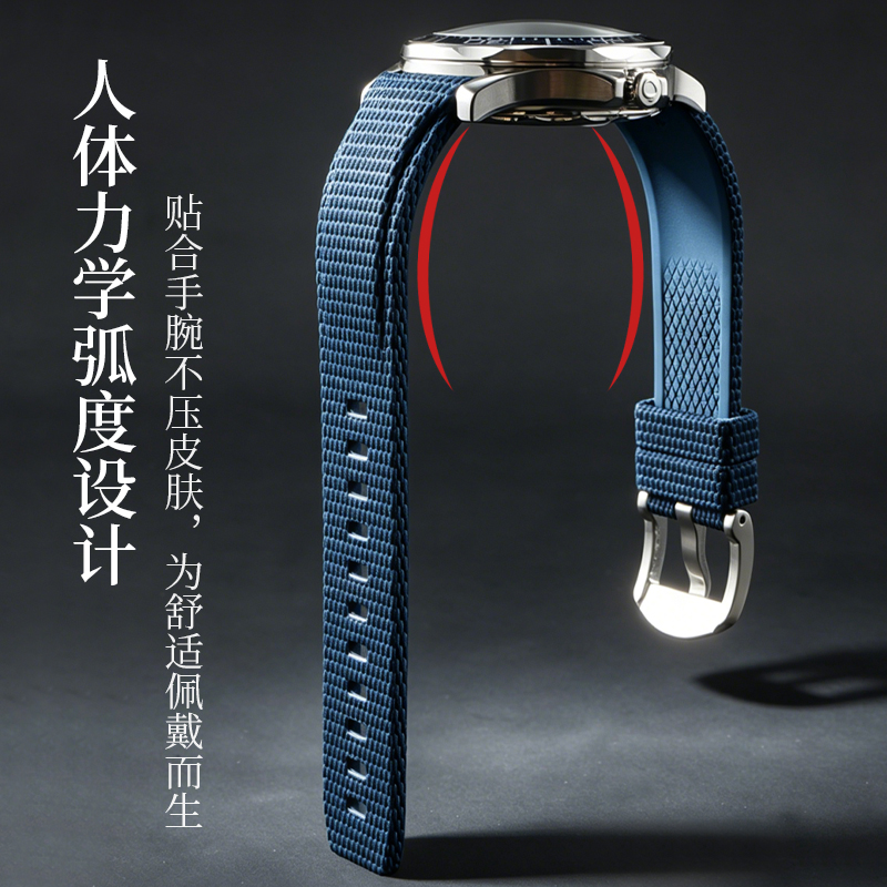 Tali Jam Tangan Fluororubber U - Omega Watch Speedmaster ulasan dan harga